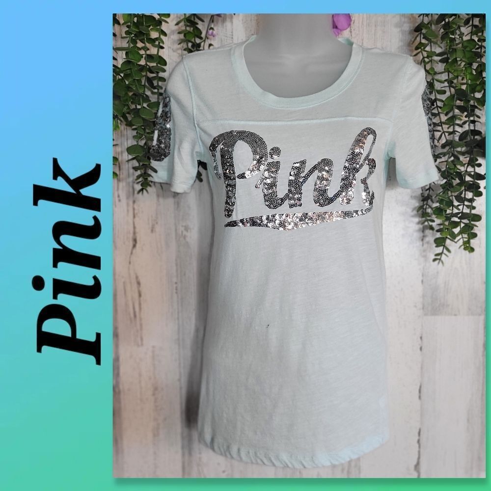 EUC Pink Victoria Secret Jersey Tee